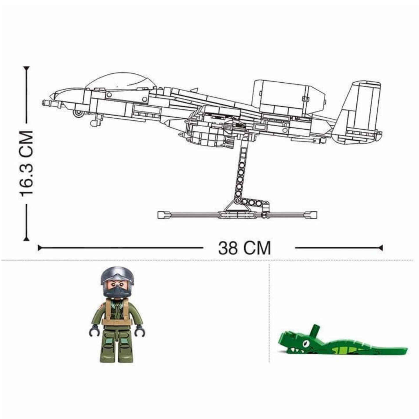 A-10 Warthog | 961 PCS