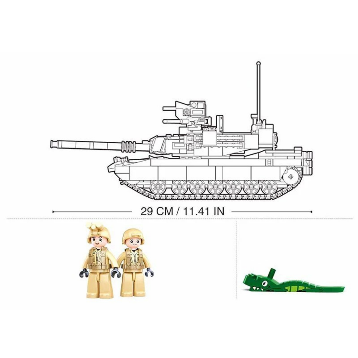 m1a2 abrams | 781 PCS