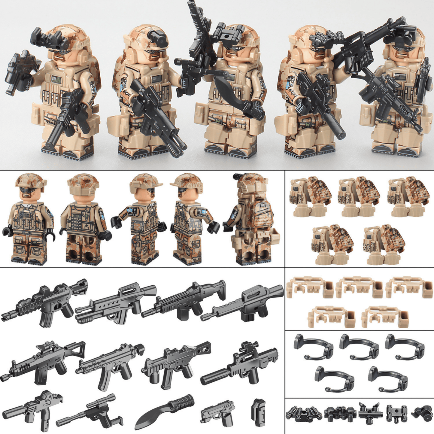 BrickBattalion | US Marines Desert