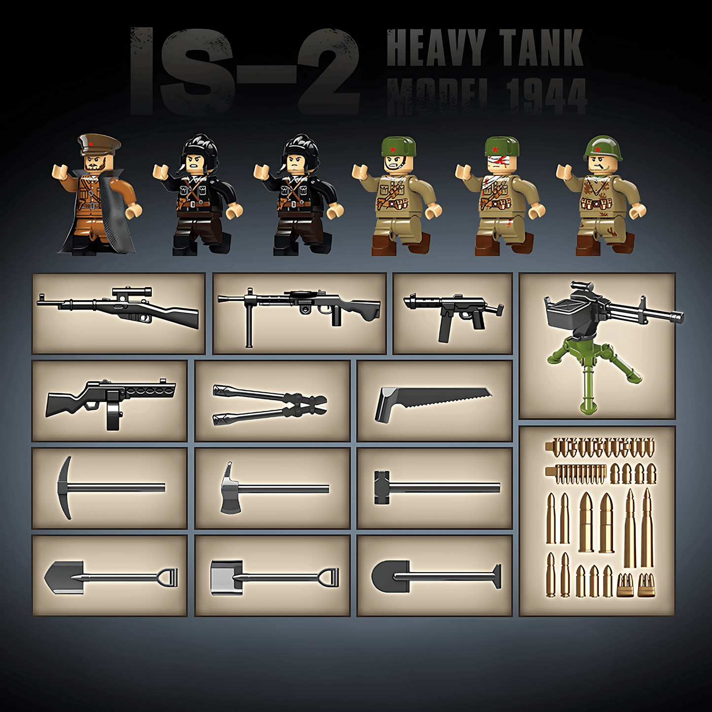 IS-2 Heavy Tank | 1703 PCS