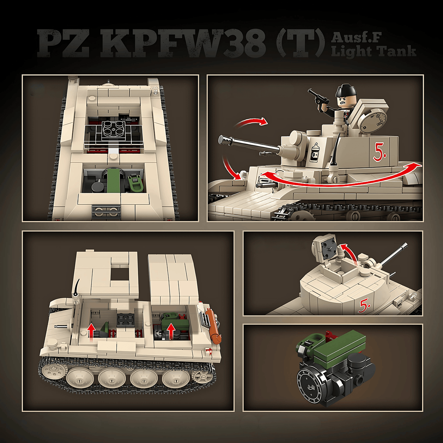 Panzer 38 (T) | 730 PCS