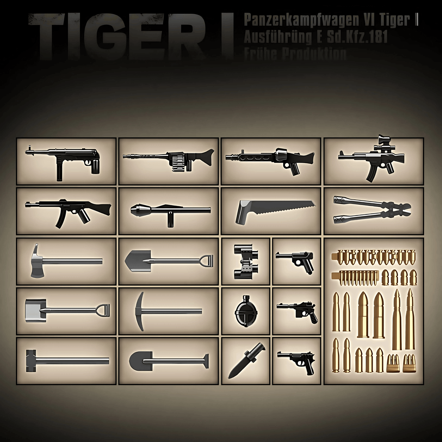 Tiger 1 (Camo) | 2276 PCS
