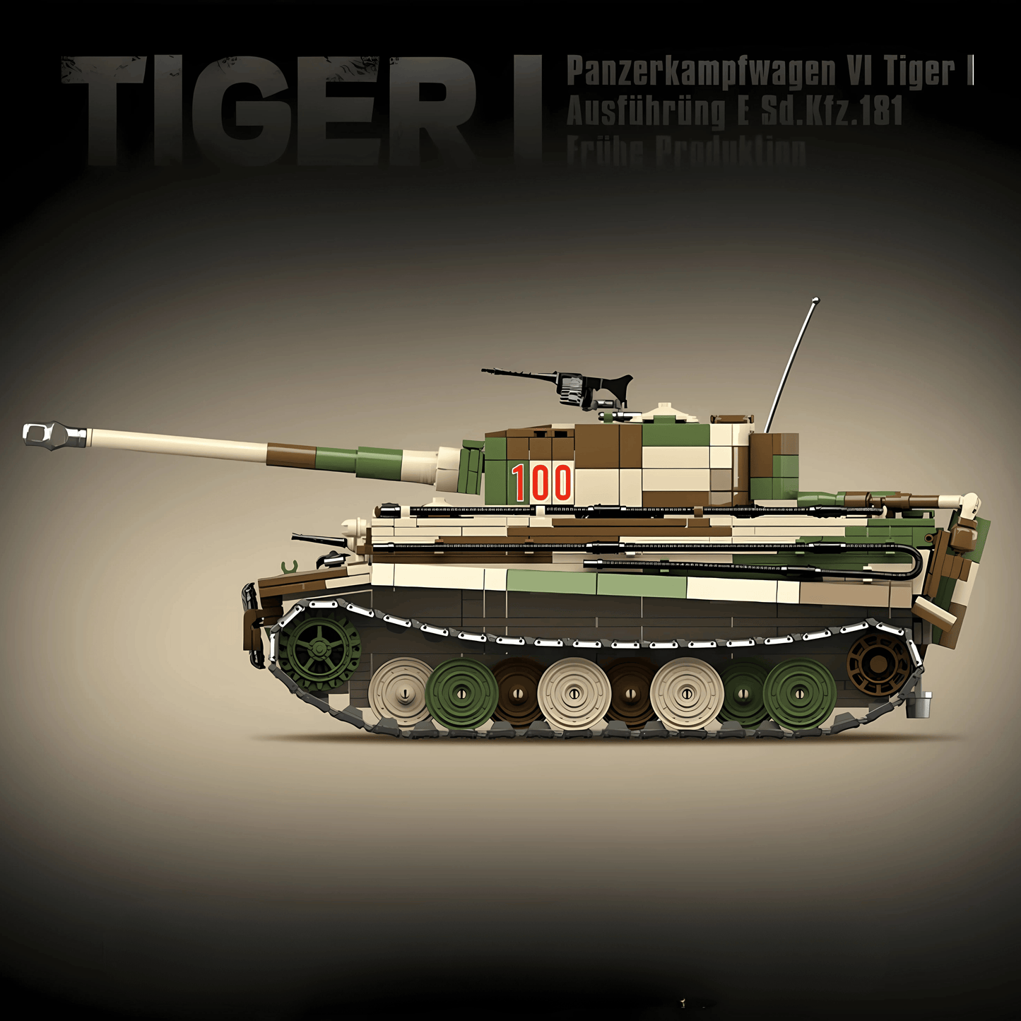 Tiger 1 (Camo) | 2276 PCS
