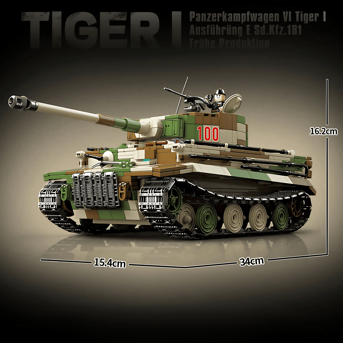 Tiger 1 (Camo) | 2276 PCS