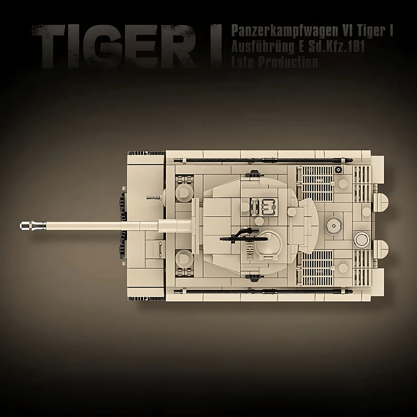 Tiger 1 (Tan) | 1361PCS