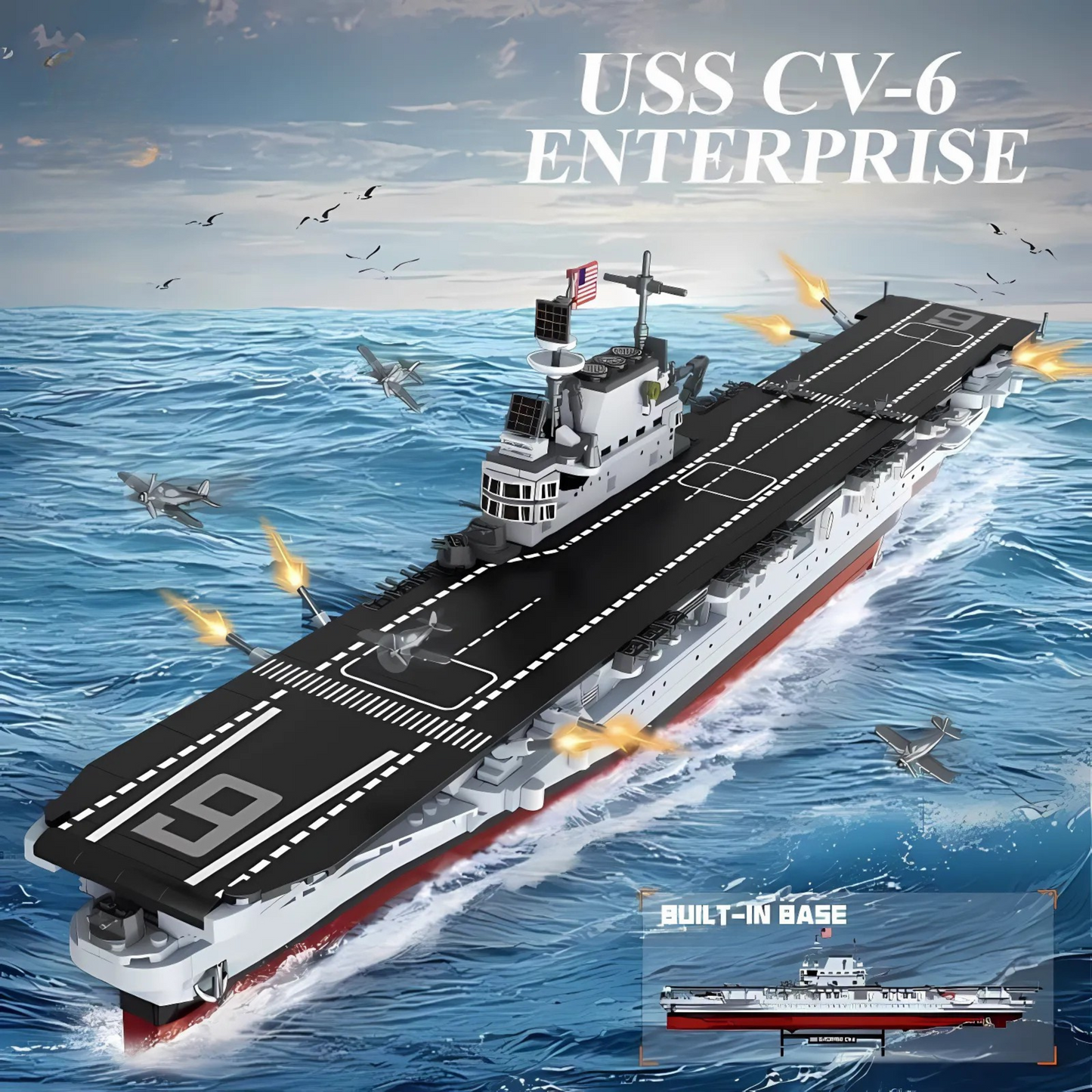 USS CV-6 Enterprise | 1883 PCS
