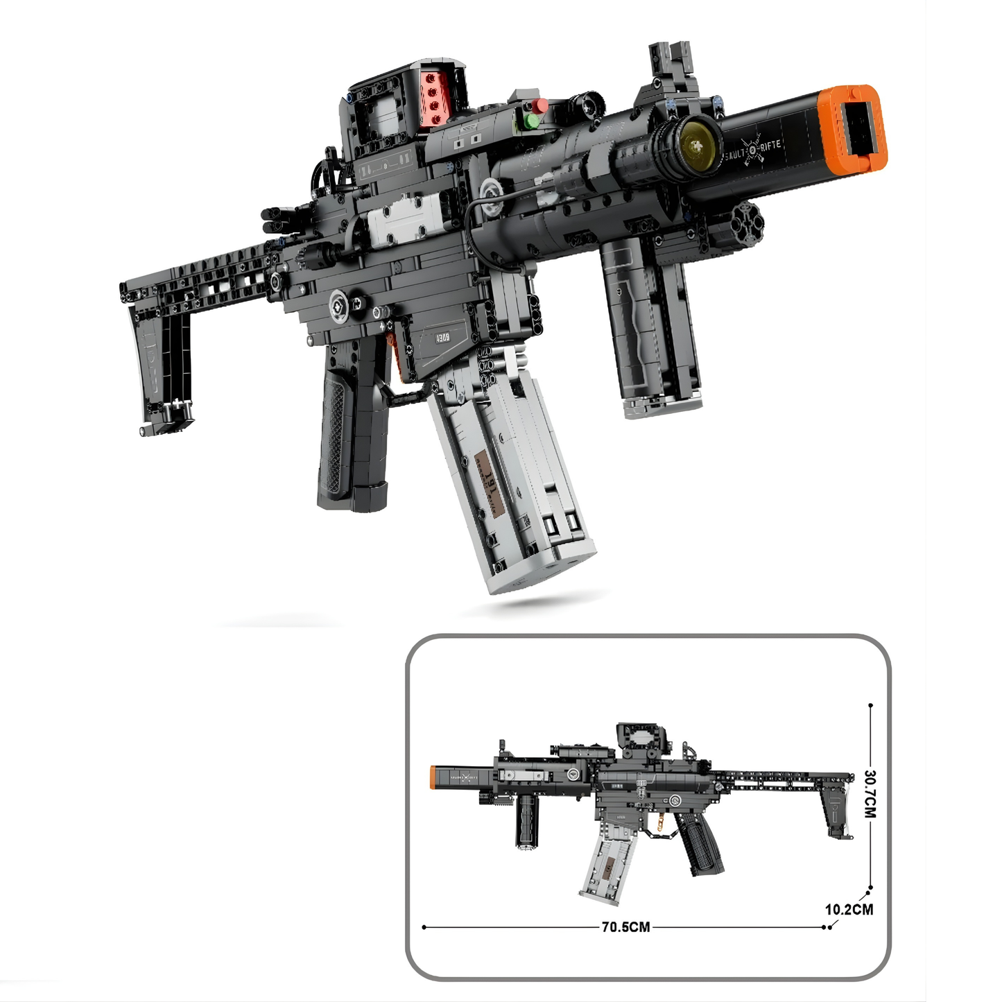 MCX Assault Rifle | 1589 PCS