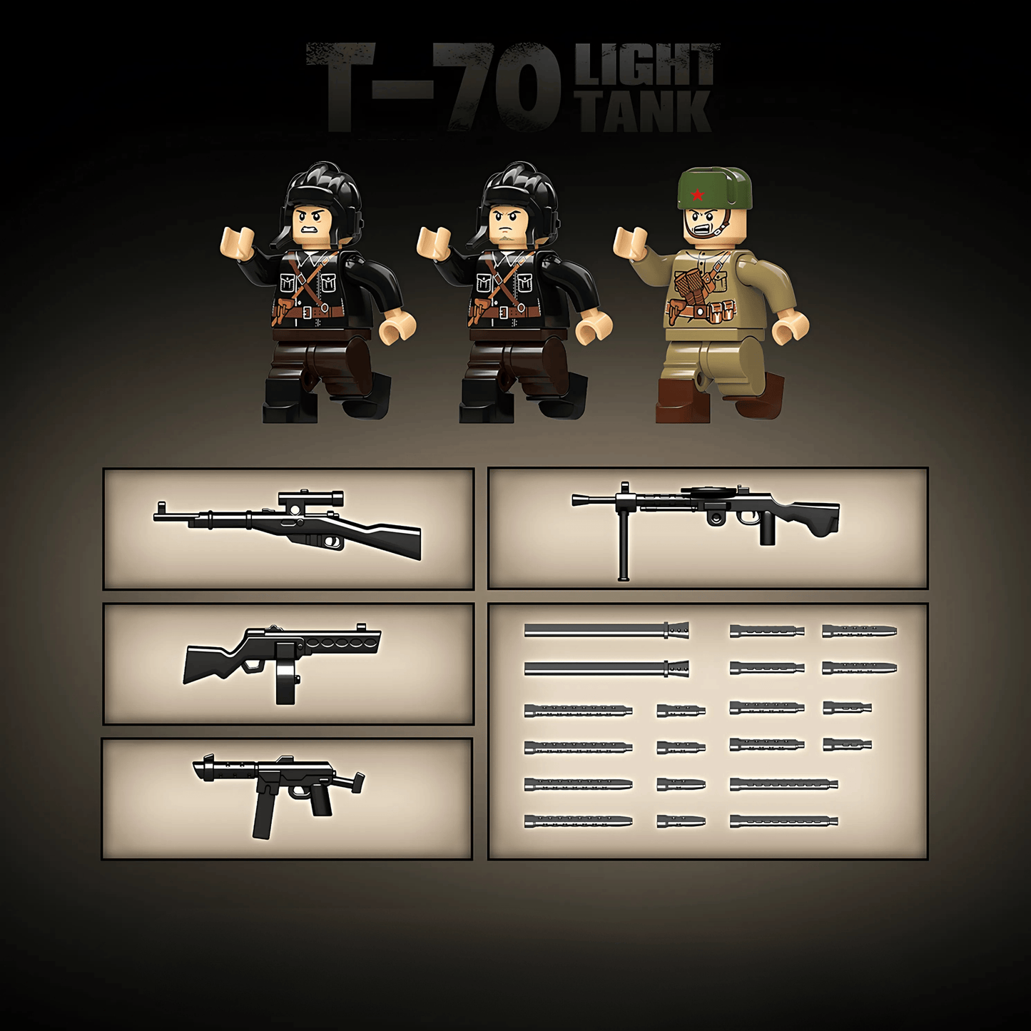 T-70 Light Tank | 689 PCS