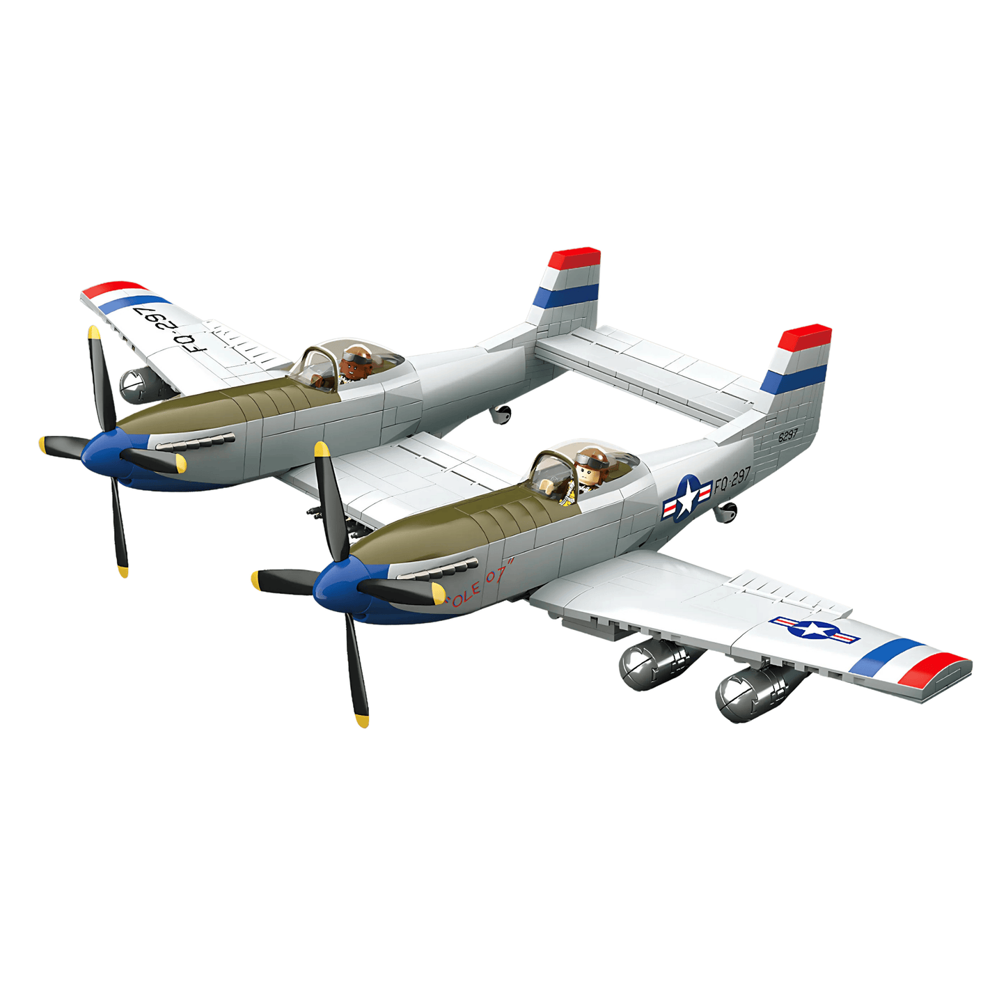 F-8E Twin Mustang | 1107 PCS
