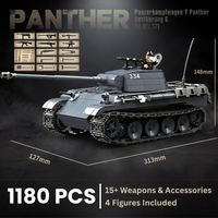 Panther Tank (Grey) | 1180 PCS