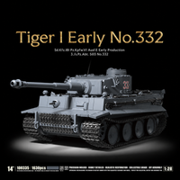 Tiger I Early No.332 | 1630 PCS