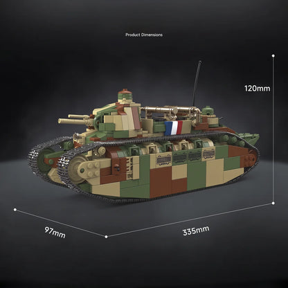 Char 2C Super Heavy Tank (Limited Edition) | 1766 PCS