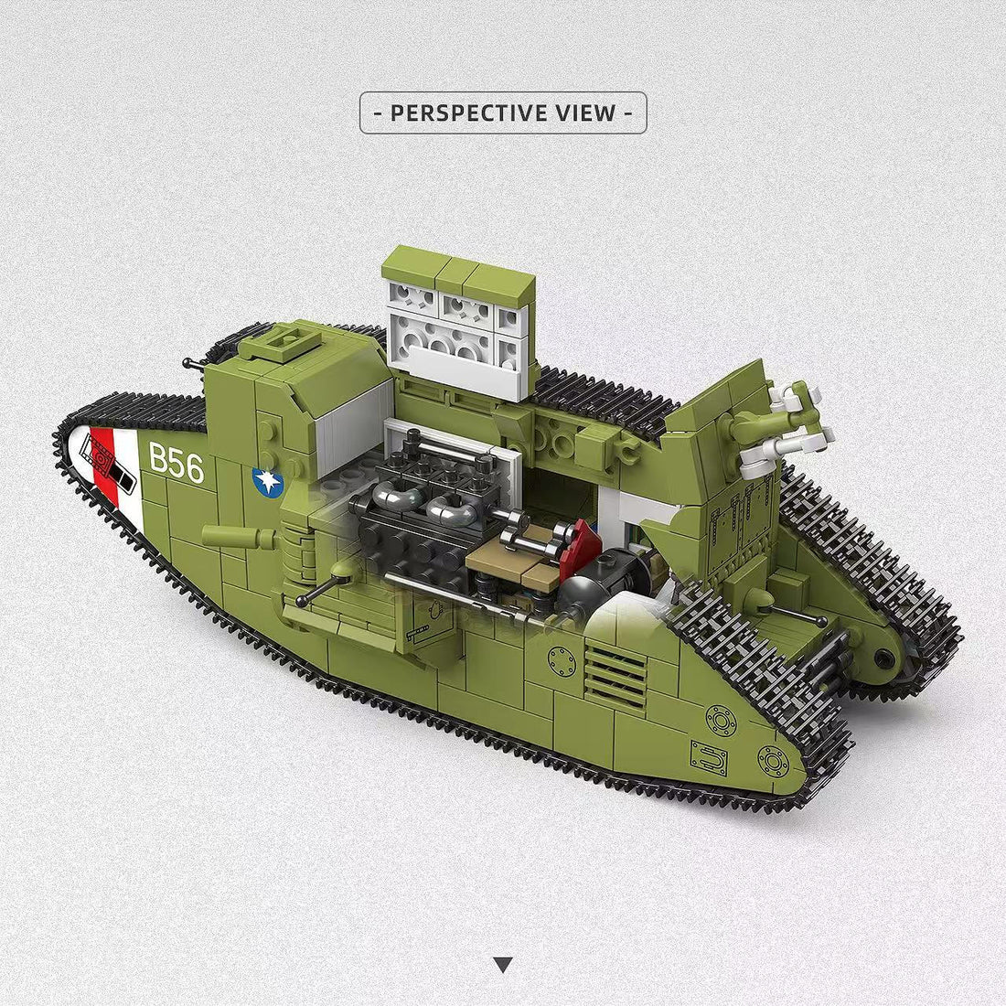 NEW Mk.V Heavy Tank | 900 PCS