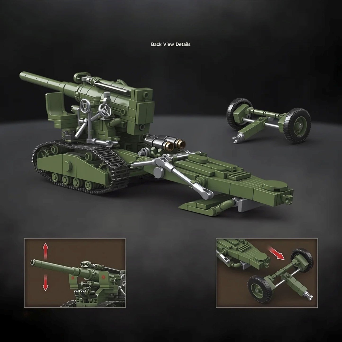 B-4 M1931 203mm howitzer | 605 PCS