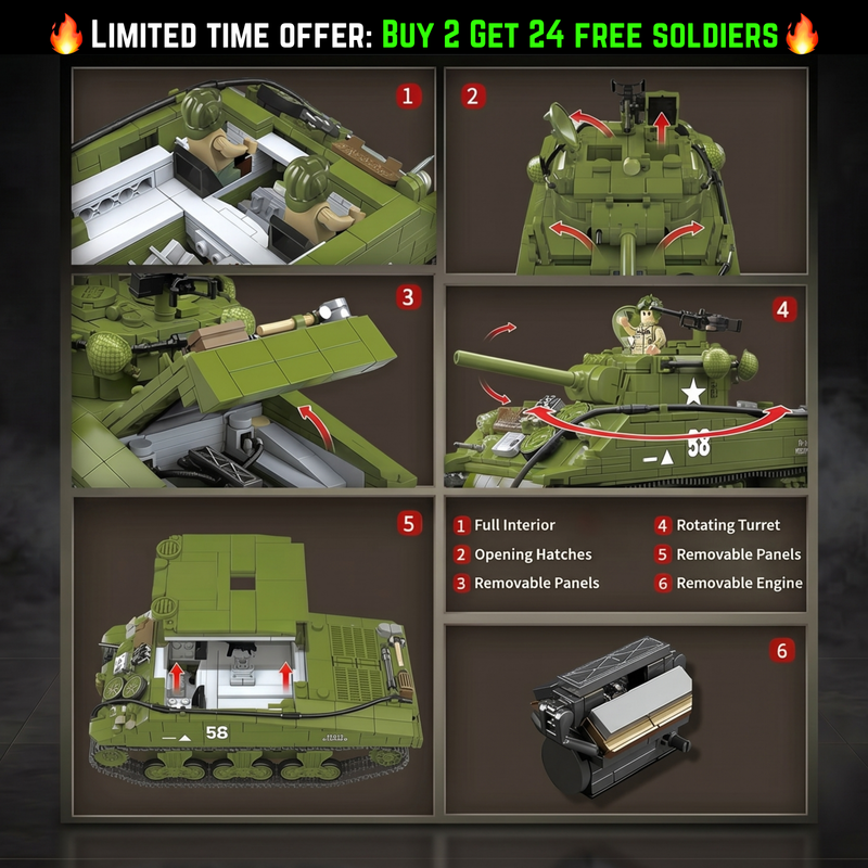 M4A3 Sherman | 1175 PCS