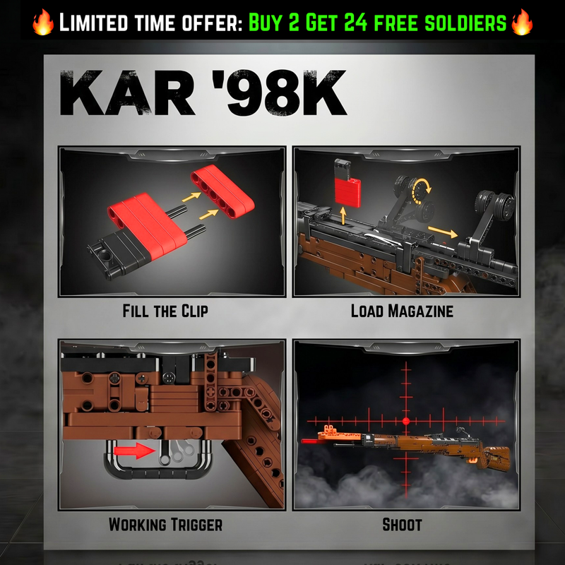 Kar-98k Classic Rifle | 1117 PCS