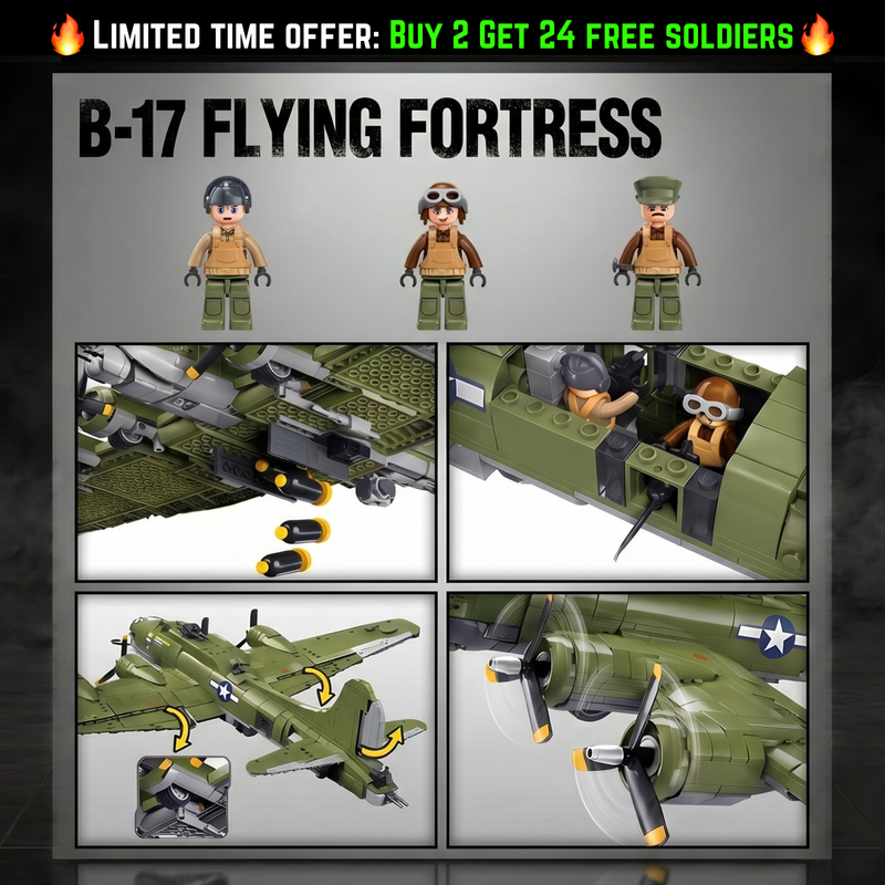 B-17 Flying Fortress | 1270 PCS