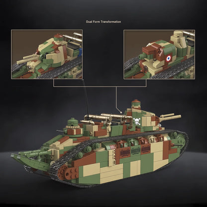 Char 2C Super Heavy Tank (Limited Edition) | 1766 PCS
