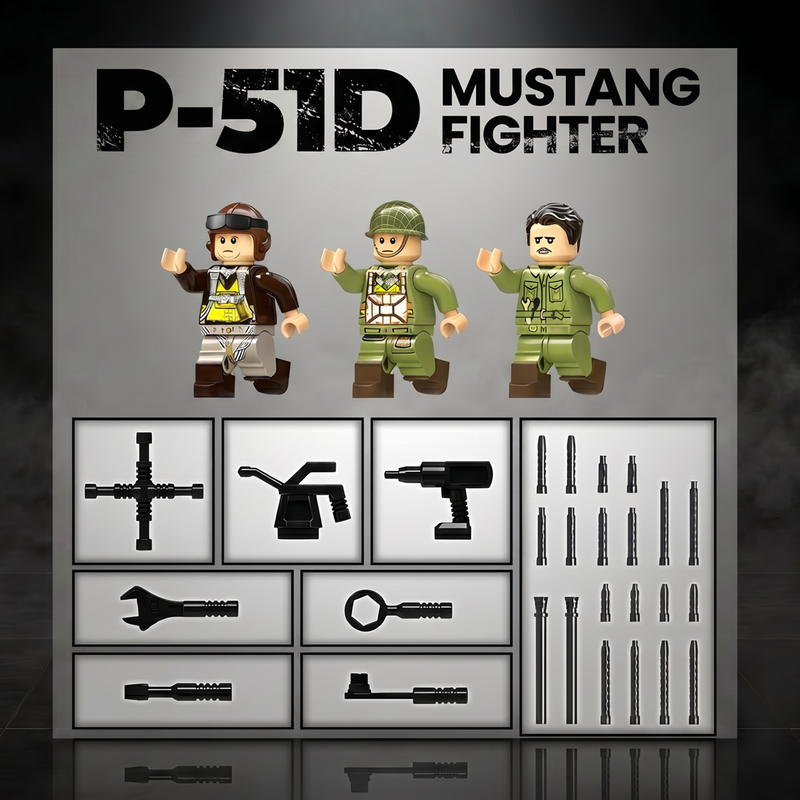 P-51 Mustang | 580 PCS