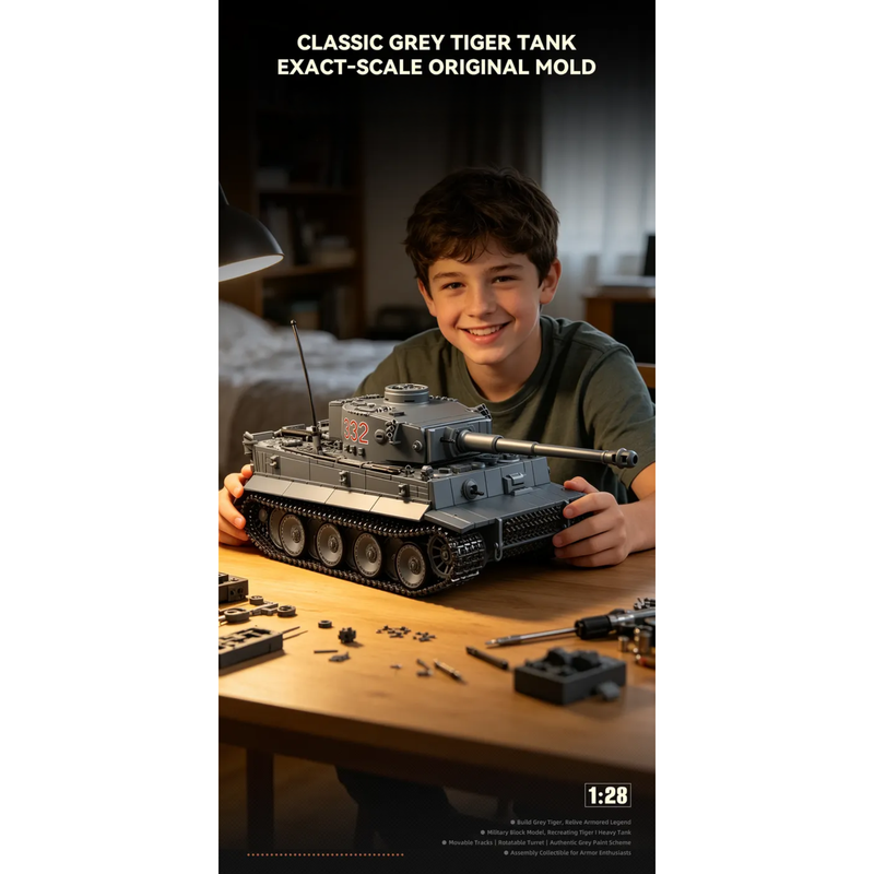 Tiger I Early No.332 | 1630 PCS