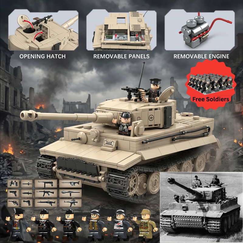 Tiger 1 (Tan) | 1361PCS