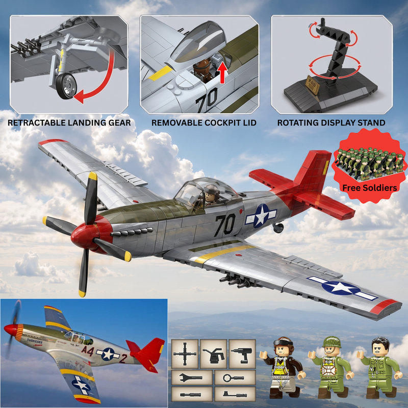 P-51 Mustang | 580 PCS