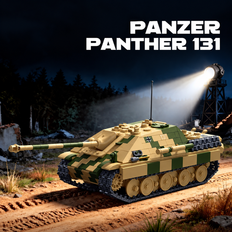 Jagdpanther Tank Destroyer | 1463 PCS