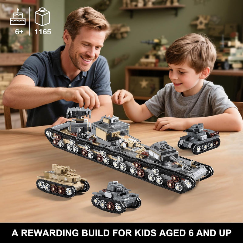 Mega Tank (8 in 1) | 1165 PCS