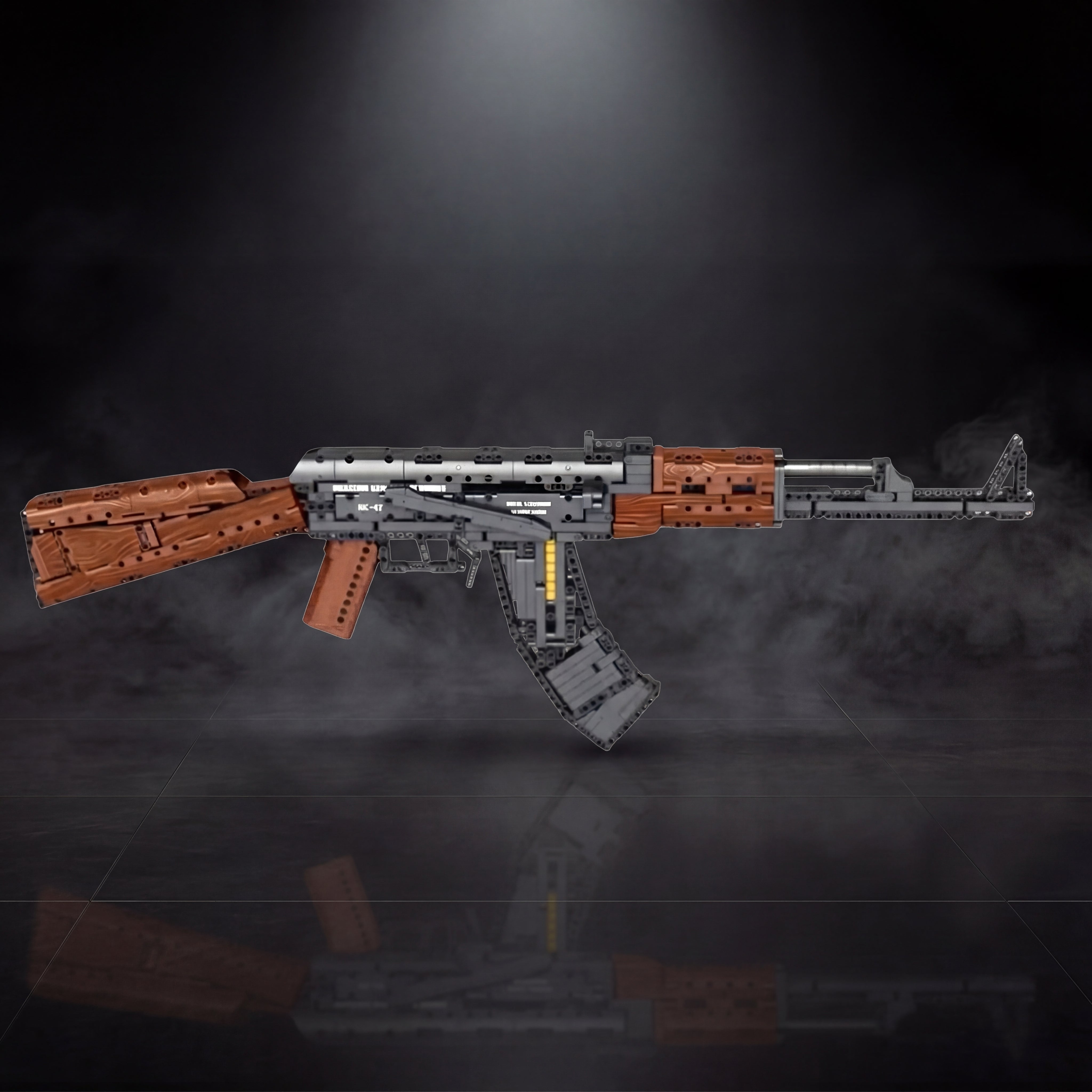 トップス A.K. AK Assault Rifle | 1238 PCS – BrickWarII
