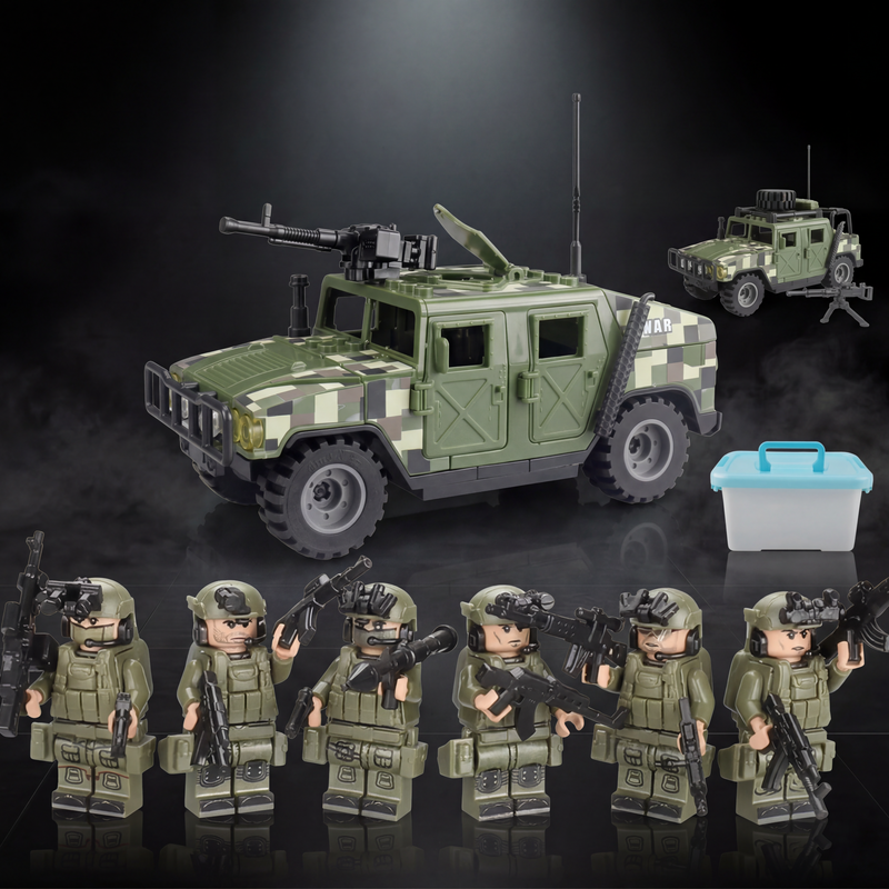 BrickBattalion | Field Ops + Humvee