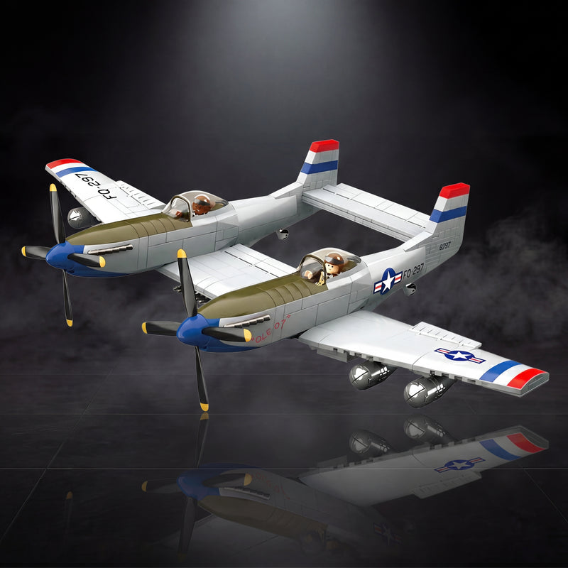 F-8E Twin Mustang | 1107 PCS