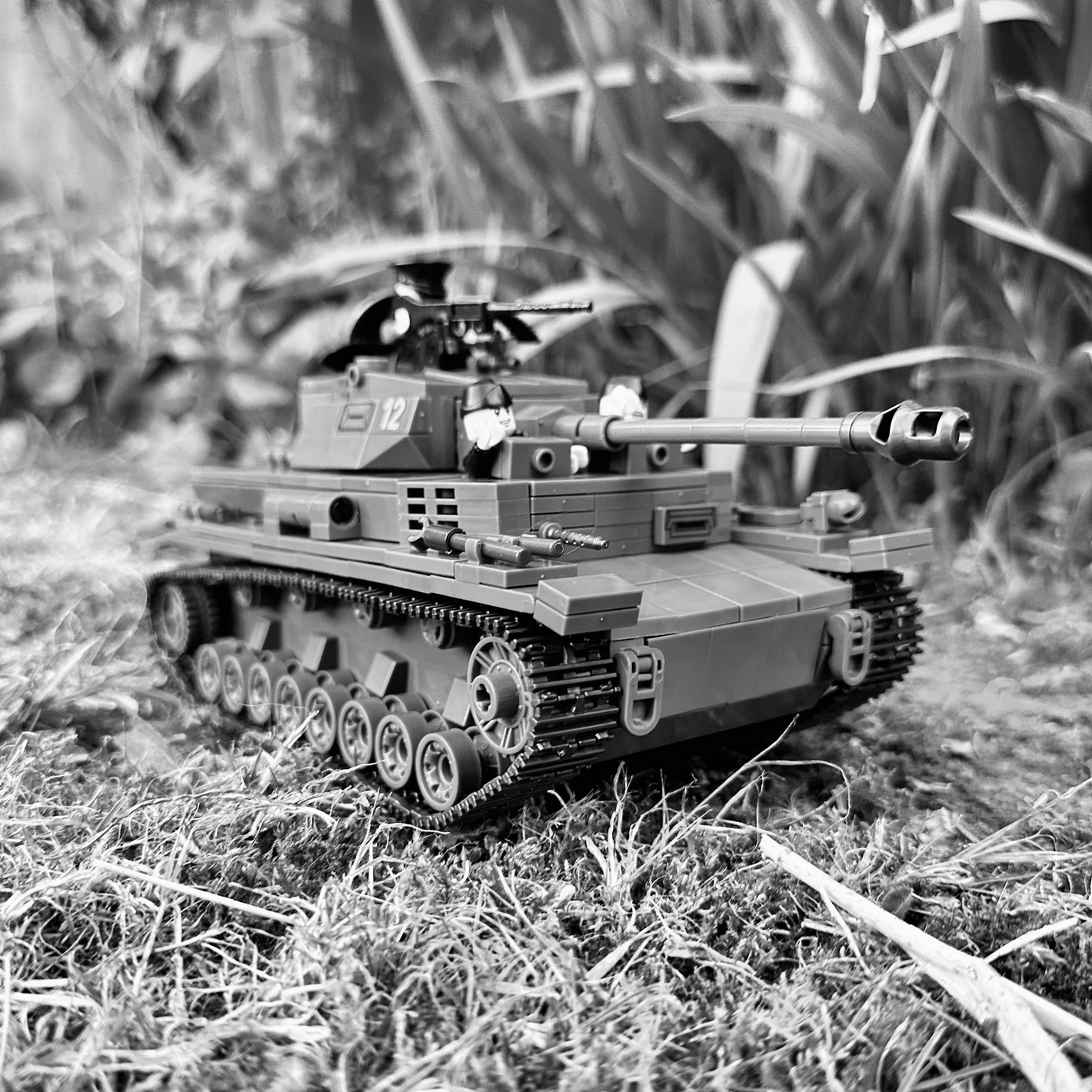Set De Construction Brickmania Panzer IV Ausf. G Char Allemand WWII, Boîte Scellée