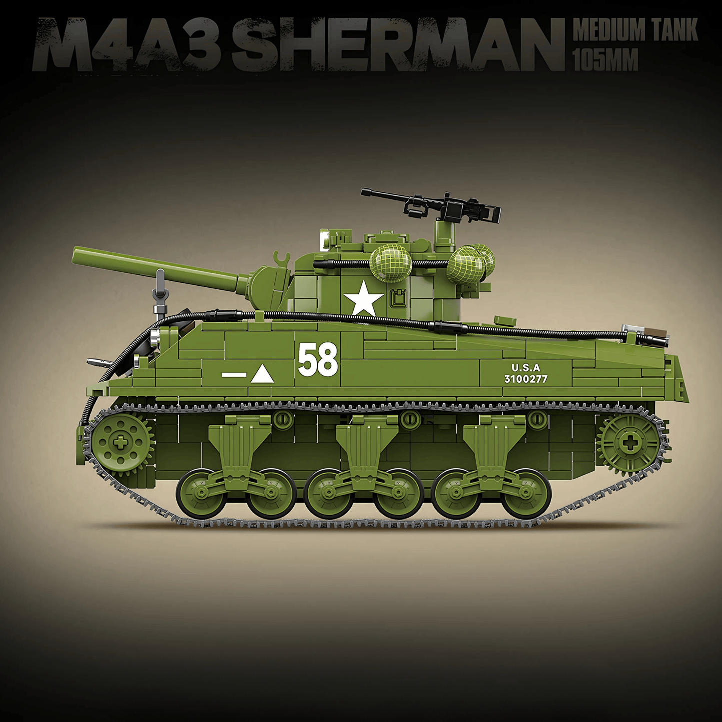 M4A3 Sherman | 1175 PCS