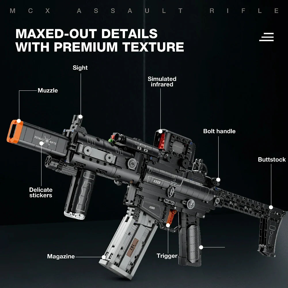 MCX Assault Rifle | 1589 PCS