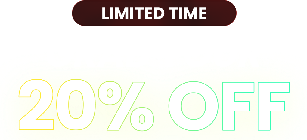 Grab 20% off our aircraft collection
