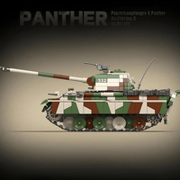 Panther Tank (Camo) | 2136 PCS