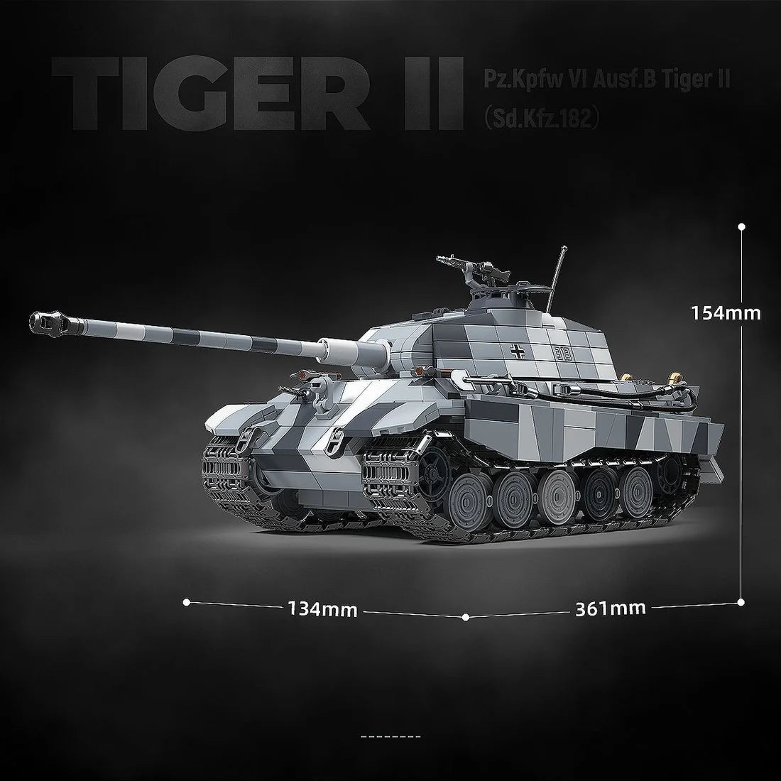 LIMITED EDITION Tiger II (Snow Camo) | 1521 PCS