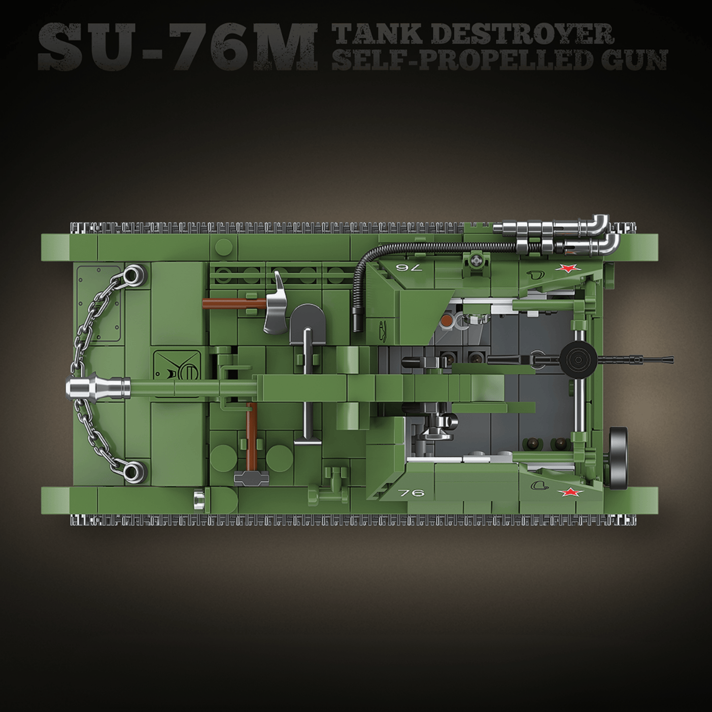 SU-76 Tank Destroyer | 769 PCS