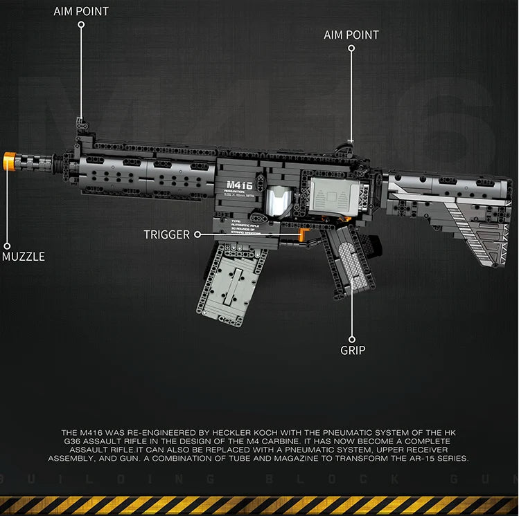 BW-416 Assault Rifle| 1188 PCS