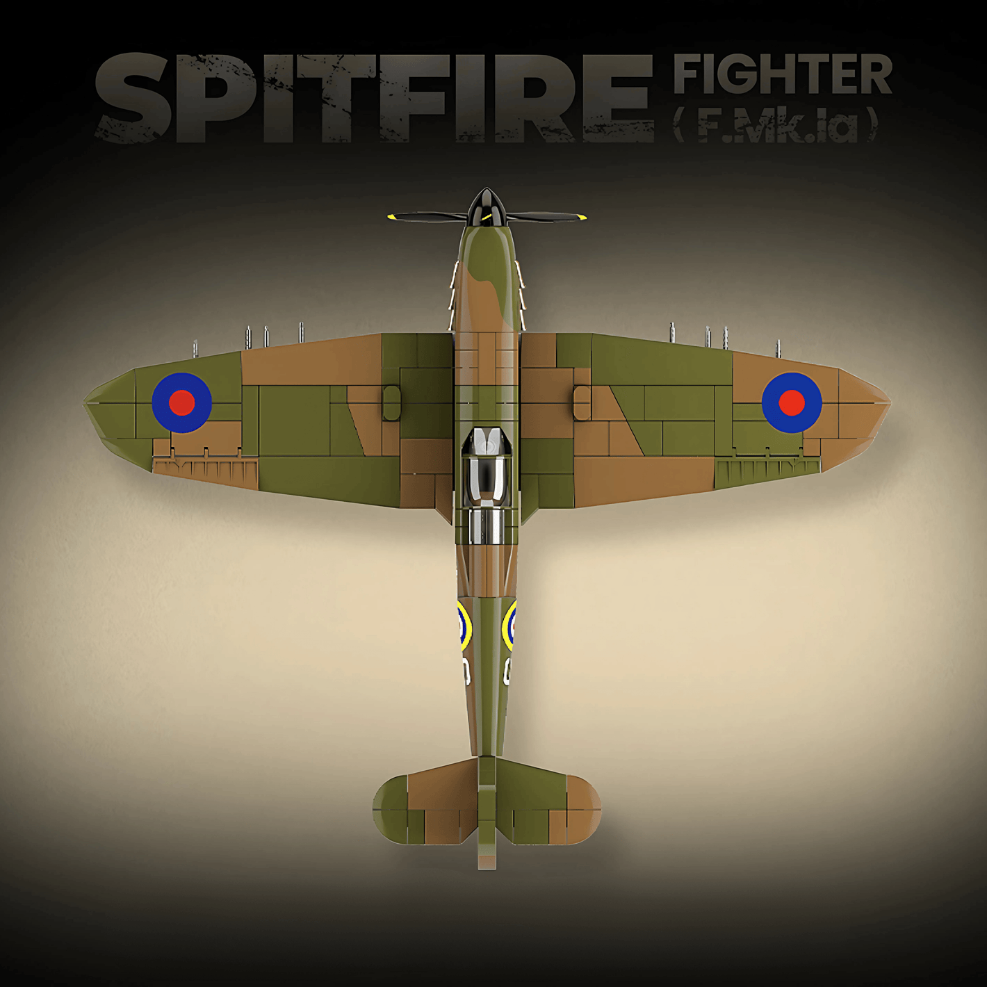 Spitfire | 682 PCS – BrickWarII Spitfire | 682 PCS – BrickWarII