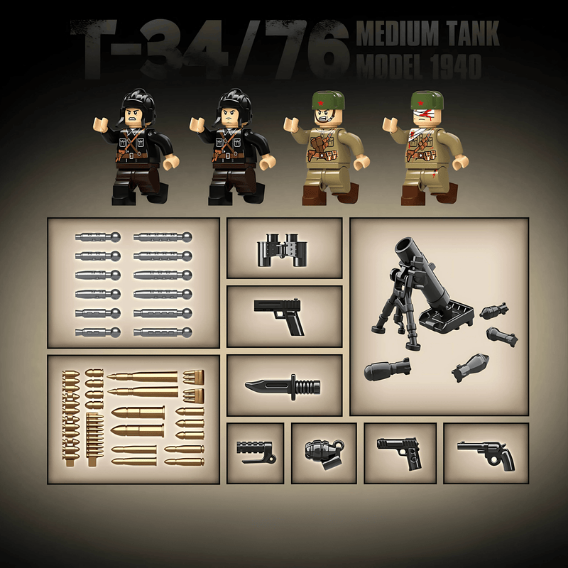 USSR T-34 | 943 PCS