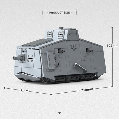 NEW A7V Heavy Tank | 920 PCS