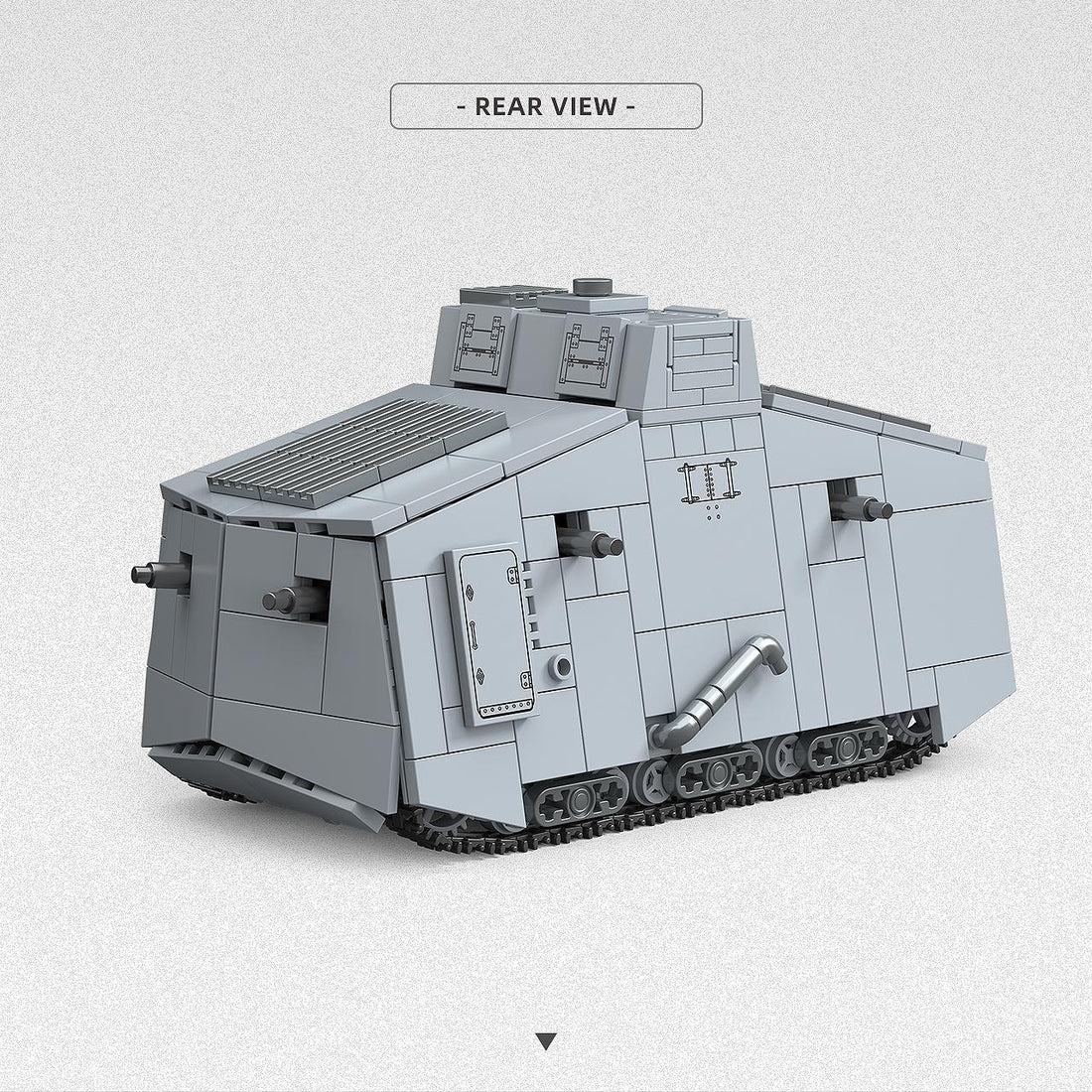 NEW A7V Heavy Tank | 920 PCS