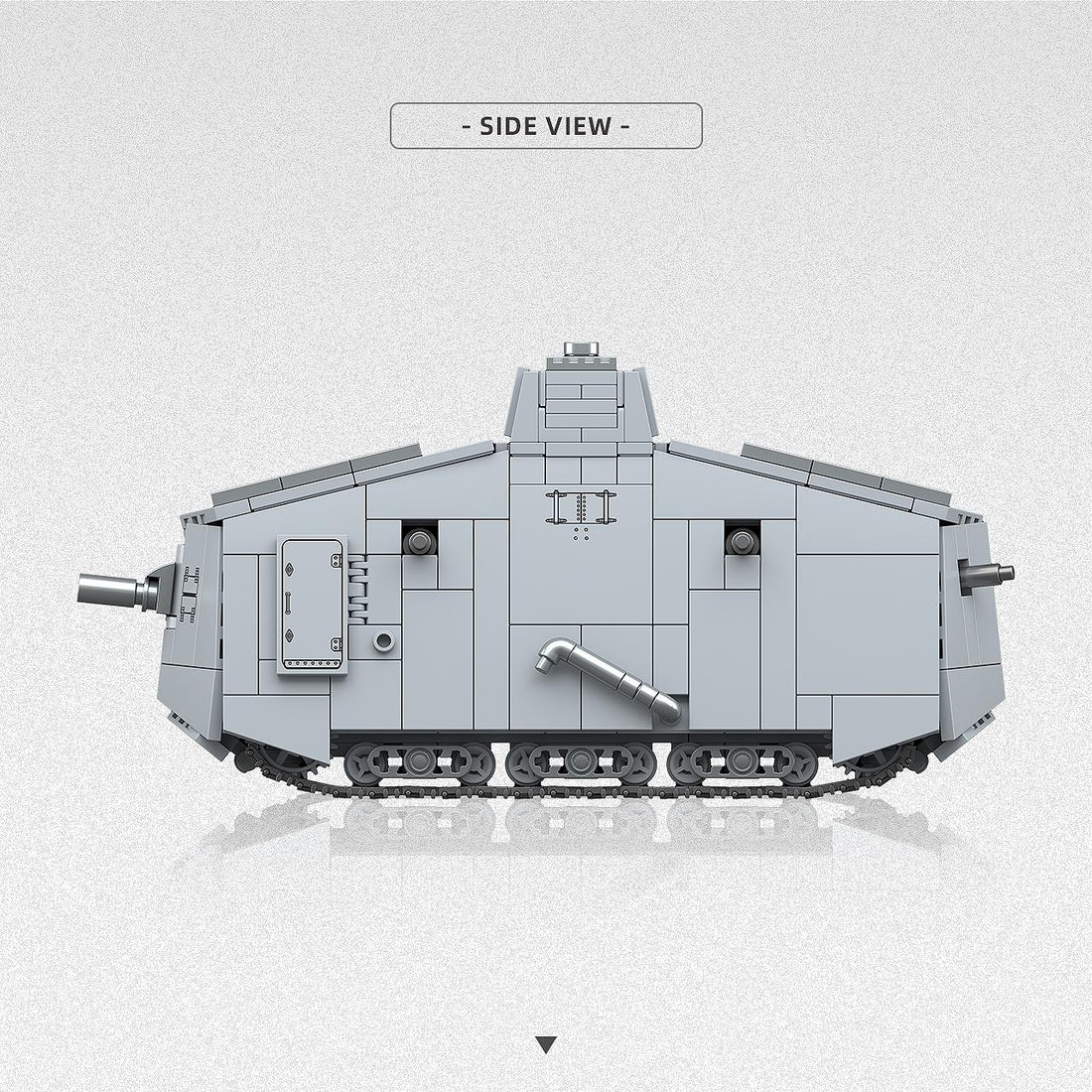 NEW A7V Heavy Tank | 920 PCS