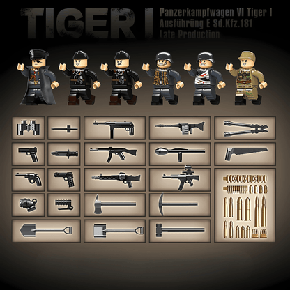 Tiger 1 (Tan) | 1361PCS