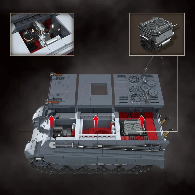 Tiger II | 1563 PCS