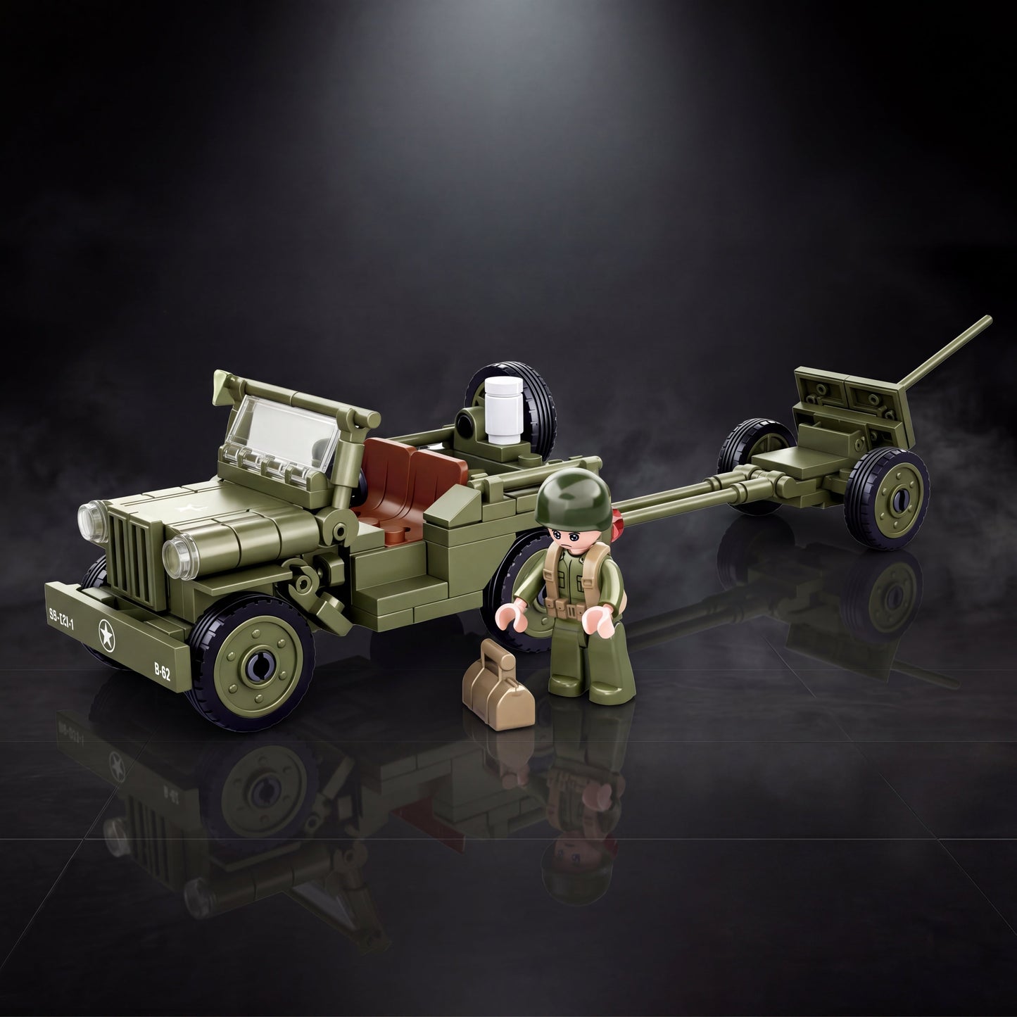 🎁 Willys Jeep | 143 PCS (100% off)