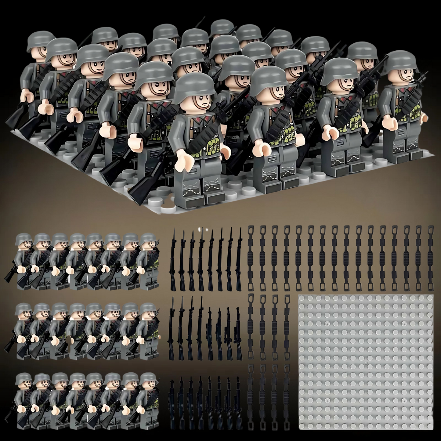 Brick Battalion | 24 Soldiers