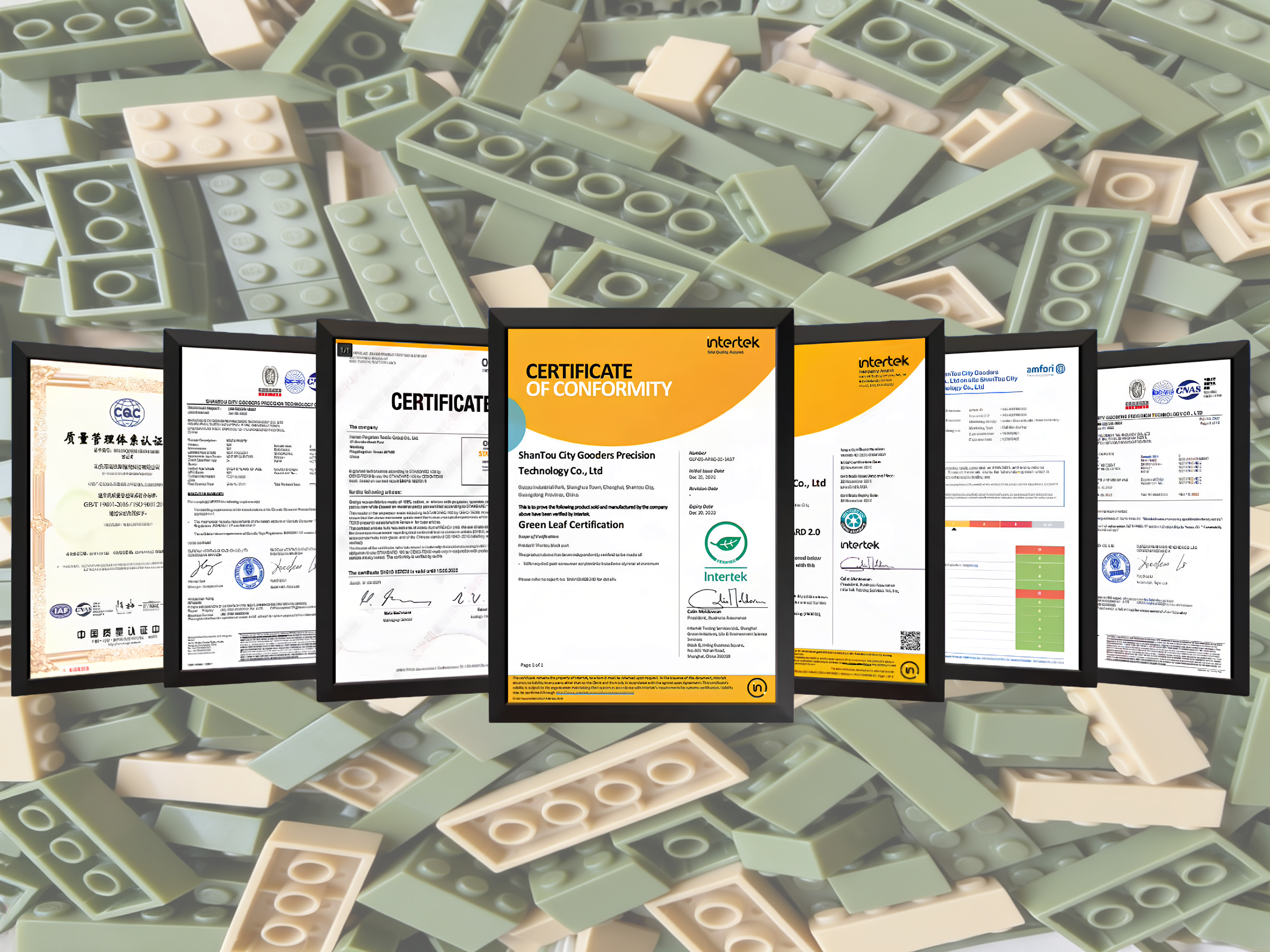 Safety and conformity certificates