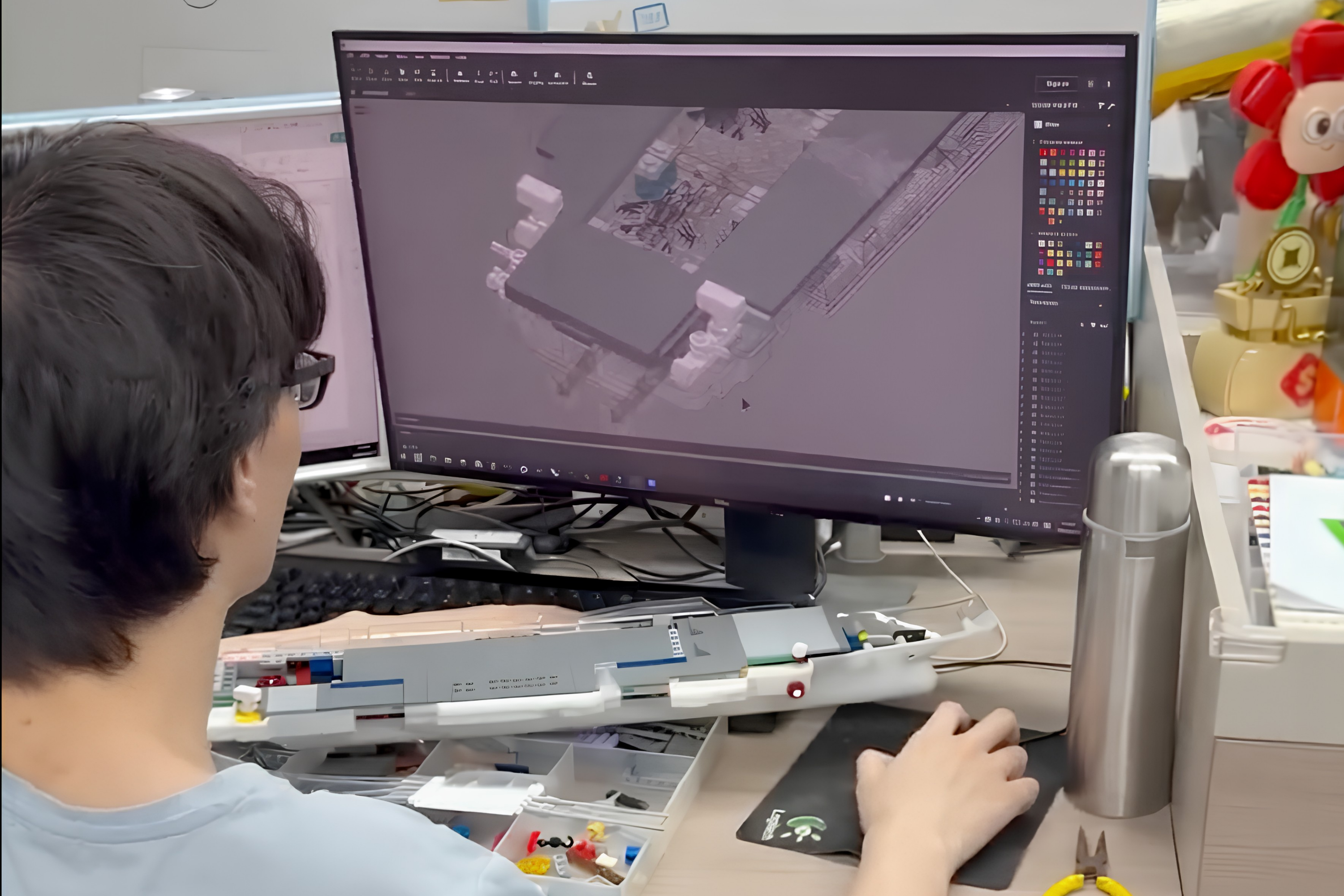 The BrickWar design team